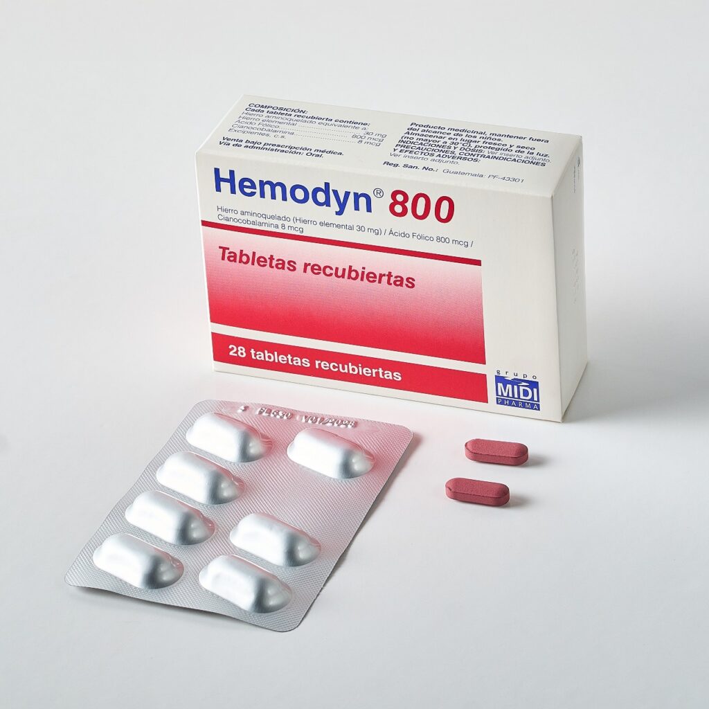 Hemodyn ® 800 Tabletas